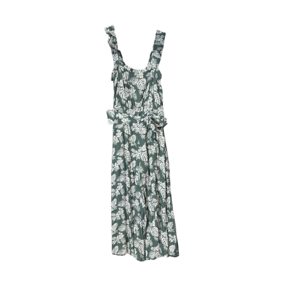 Sugarlips Tropical Print Belted Jumpsuit, Size Small, NWT - Picture 6 of 10
